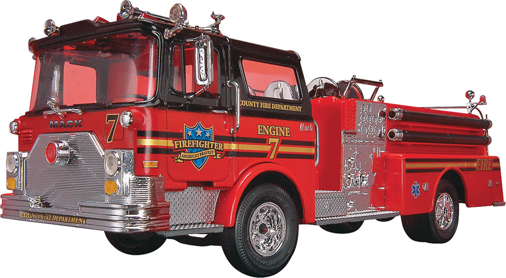Mack Fire Pumper 1/32 Snap