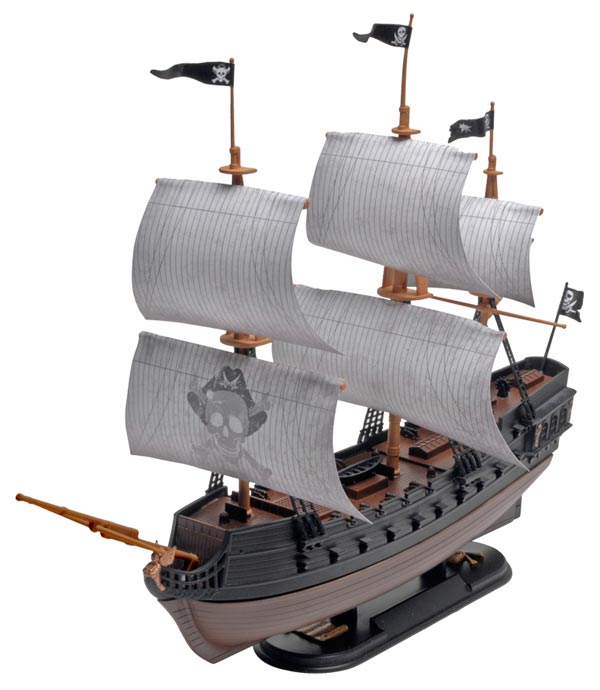 BLACK DIAMOND PIRATE SHIP SNAPTITE 1/350