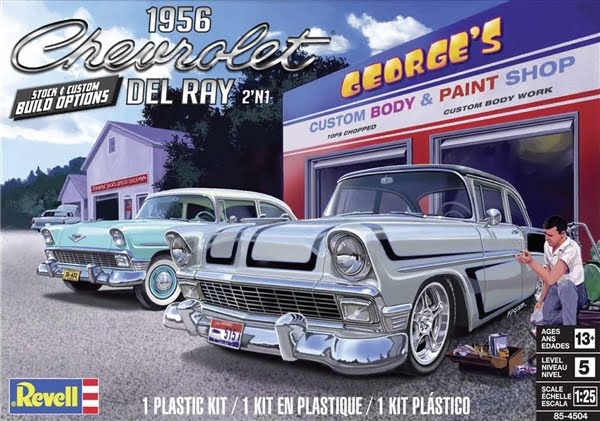Chevrolet Del Ray 2'n1 1956 1/25