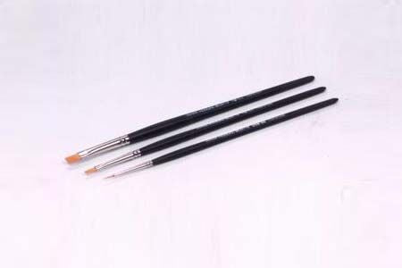 3 PC TAMIYA PAINT BRUSH SET