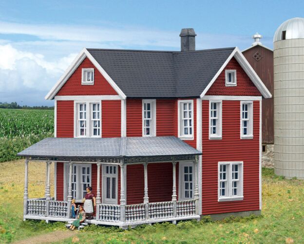 HO Cottage Grove Farm House Kit