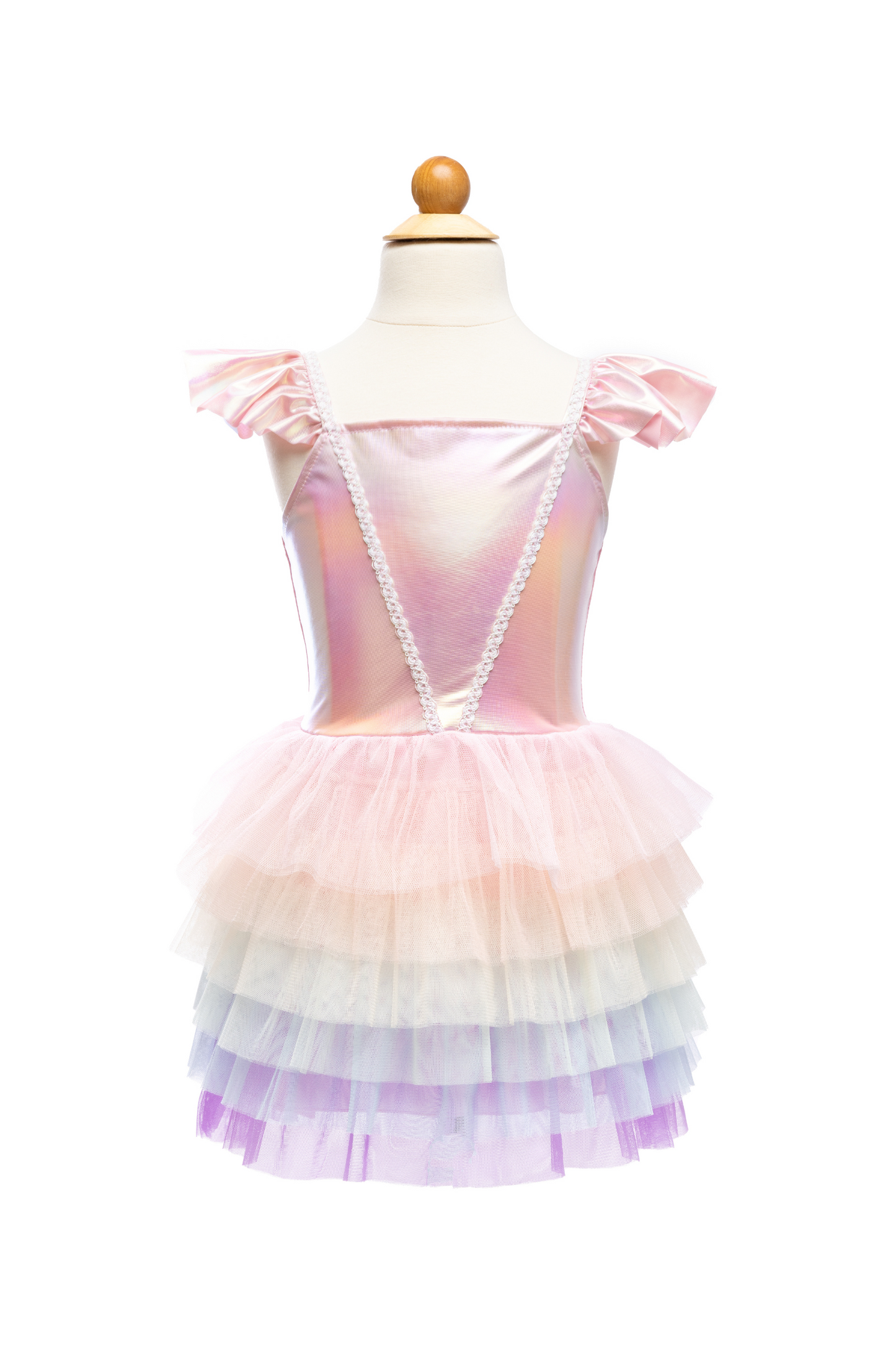 Rainbow Ruffle Tutu Dress Size 5-6