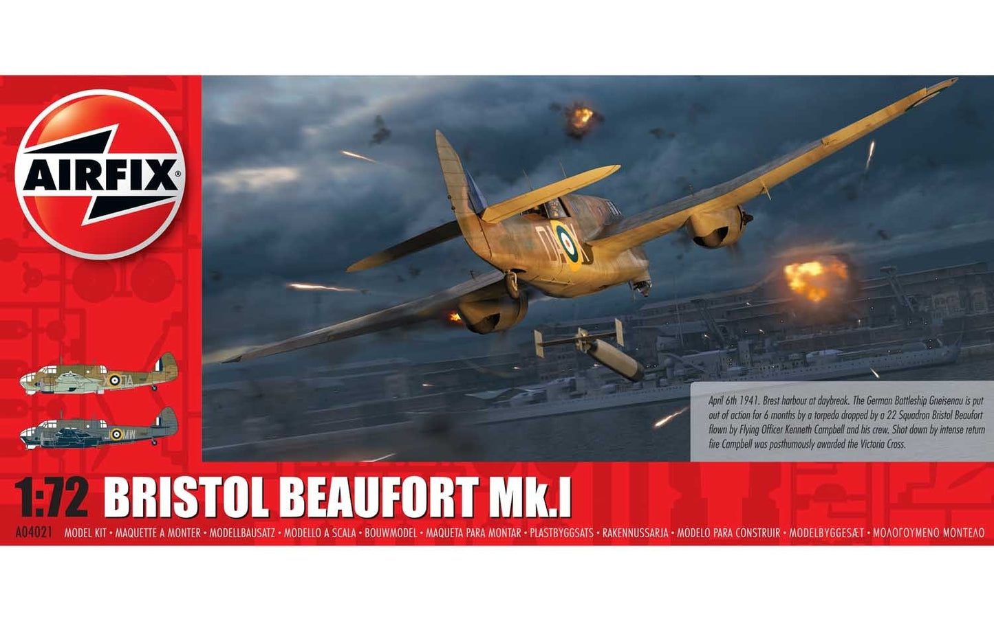 Bristol Beaufort Mk.I 1/72