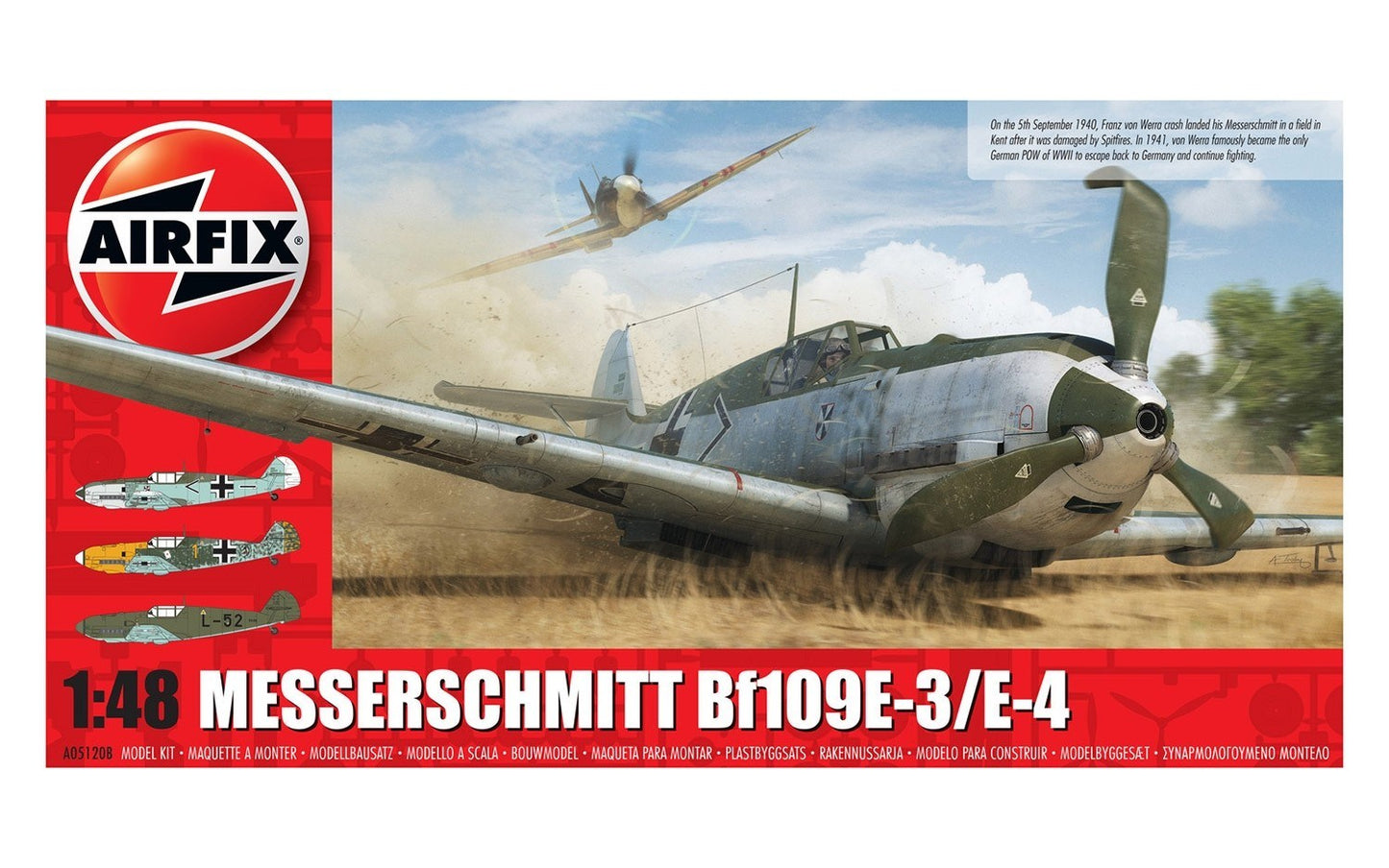 Messerschmitt Me109E-4/E-1 1/48