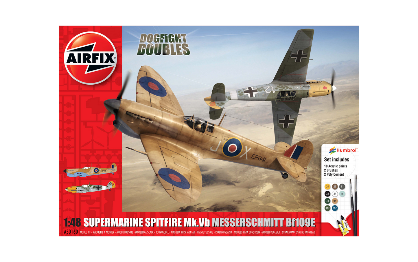 Supermarine Spitfire Mk.Vb. Messerschmit