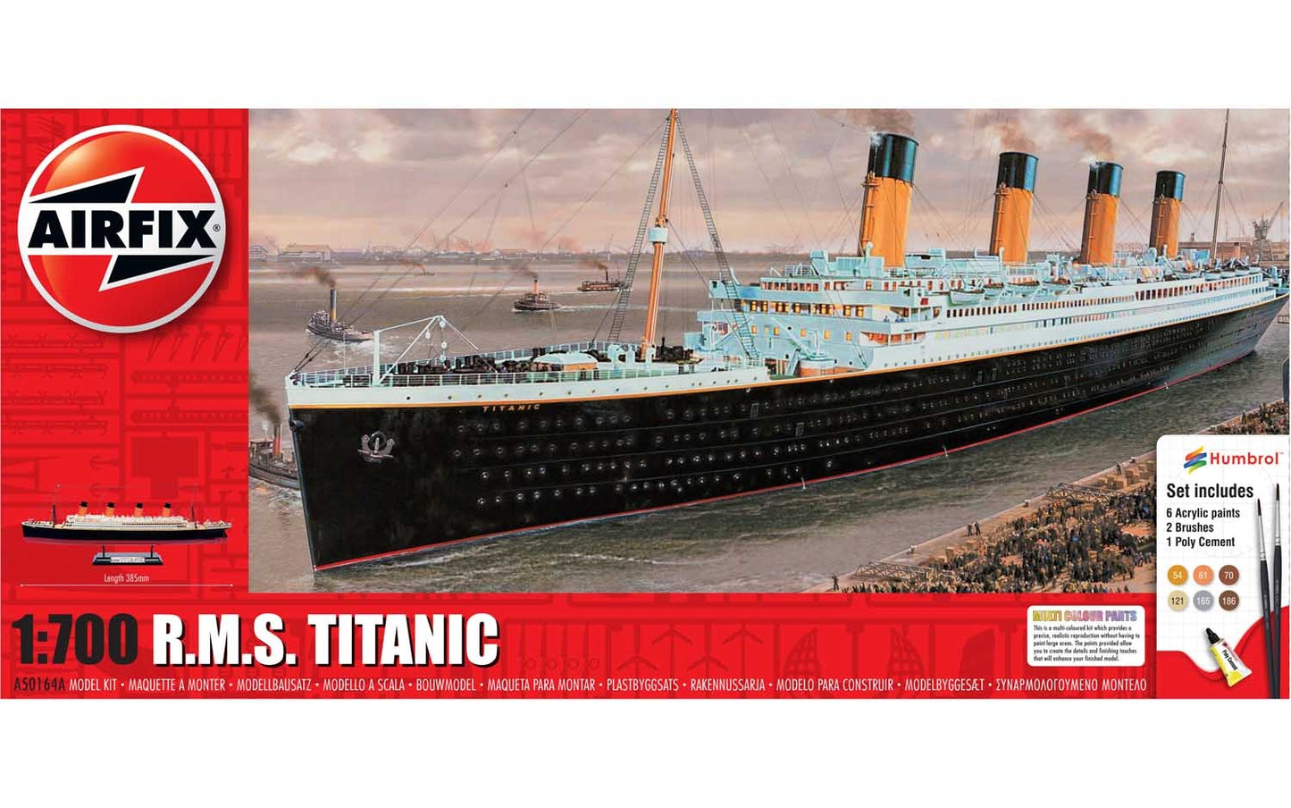 R.M.S. Titanic 1/700 Starter Kit