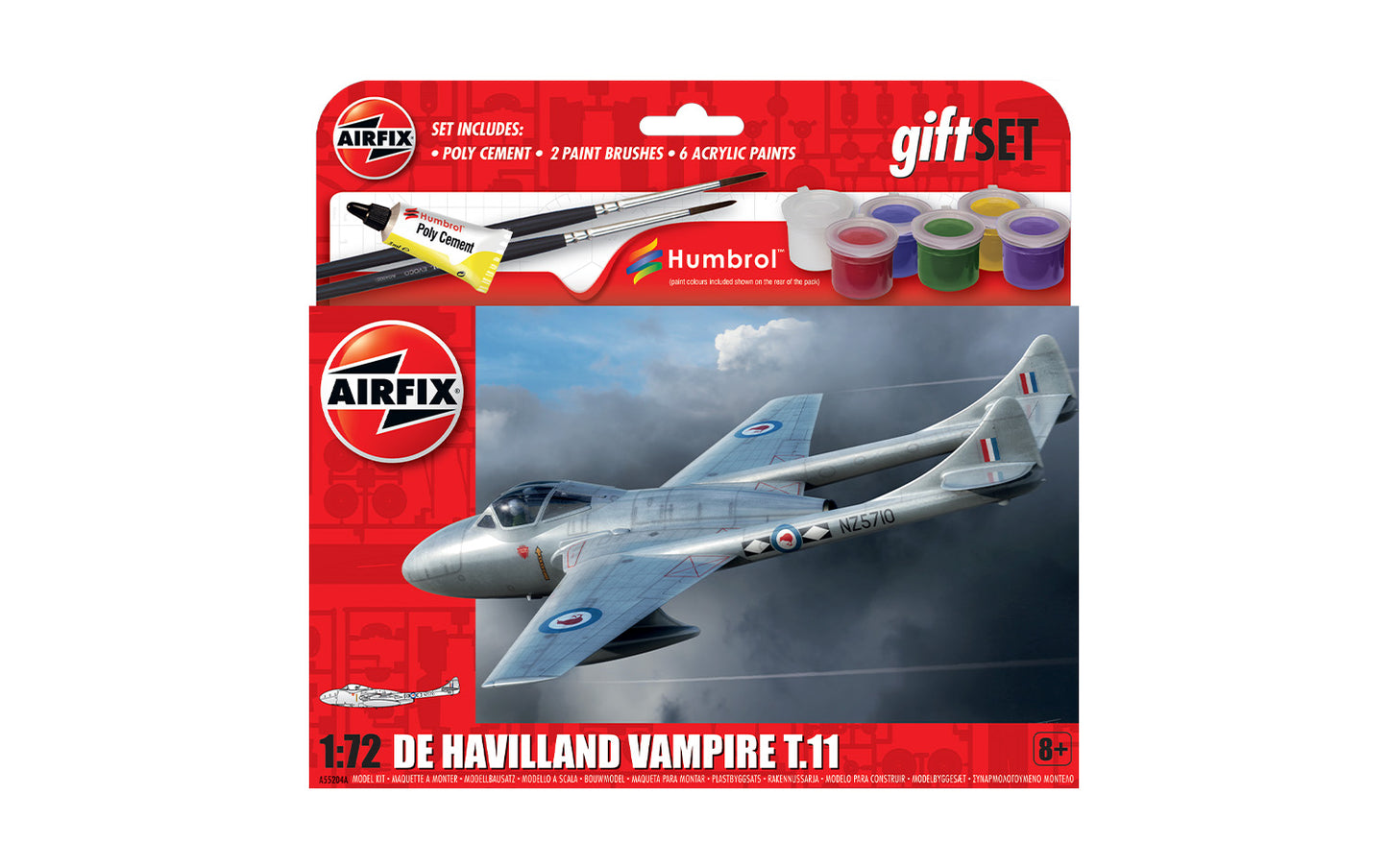 De Havilland Vampire T.11 1/72 S/K