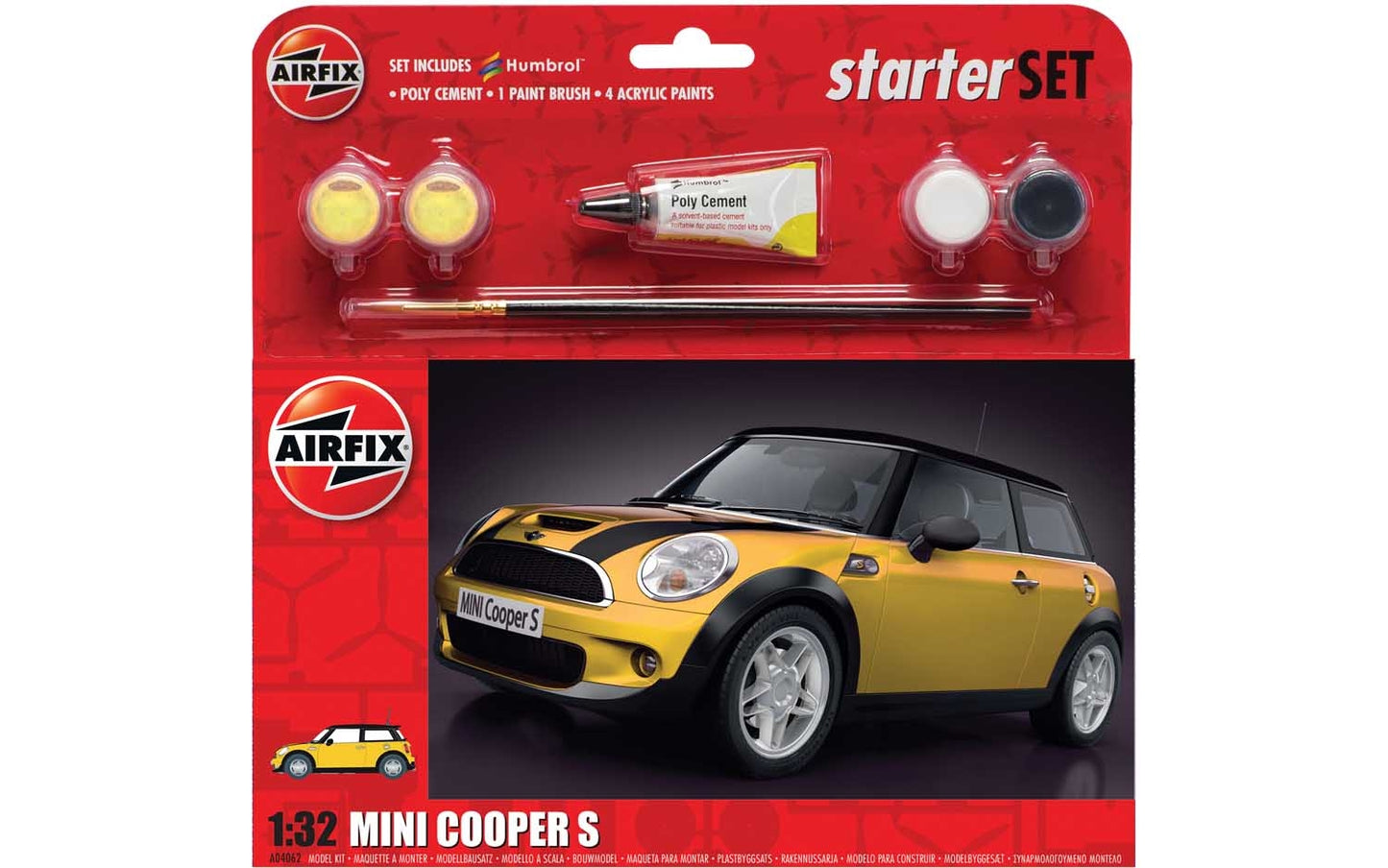 Mini Cooper S 1/32 Starter Kit