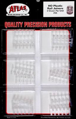 Rail Joiners - Plastic - HO Code 100