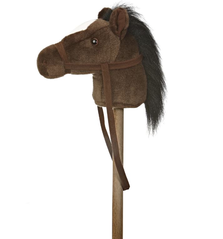 Dark Brown Giddy-Up Pony