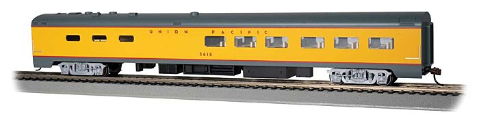 HO 85' Smooth Side Dinig Car w/Lighted