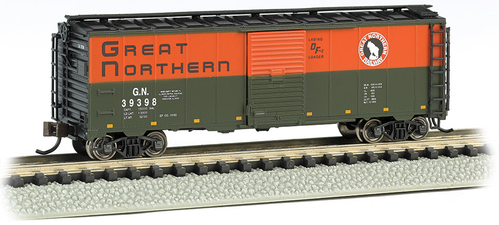 40' Box Car Great Northern