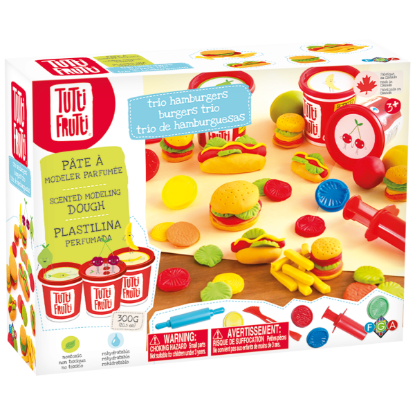 Tutti Frutti Trio Hamburgers