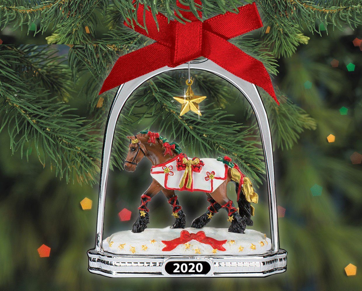 Yuletide Greeting Stirrujp Ornament