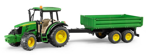 John Deere 5115M w/ Trailer