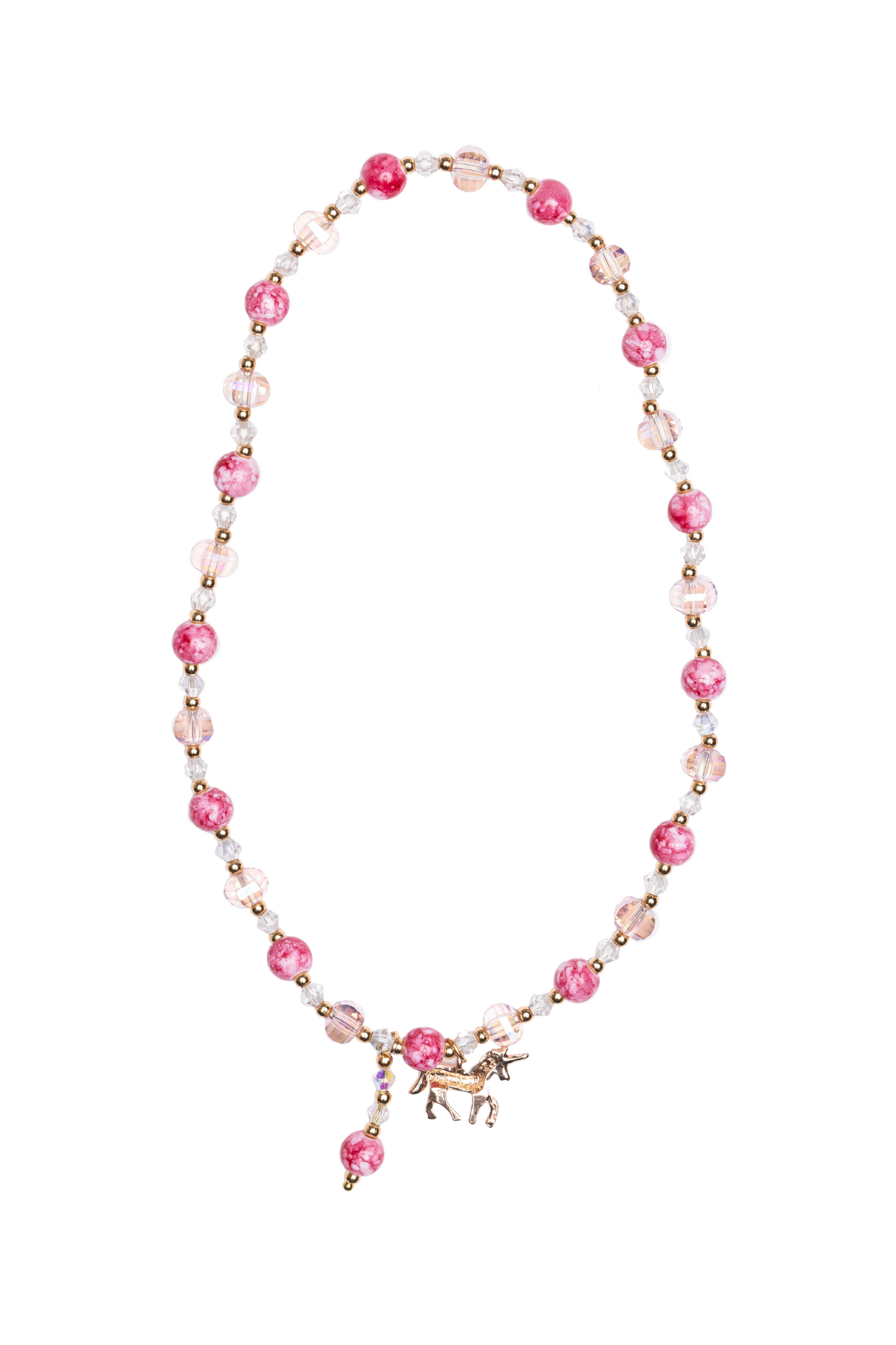 Boutique Pink Crystal Necklace