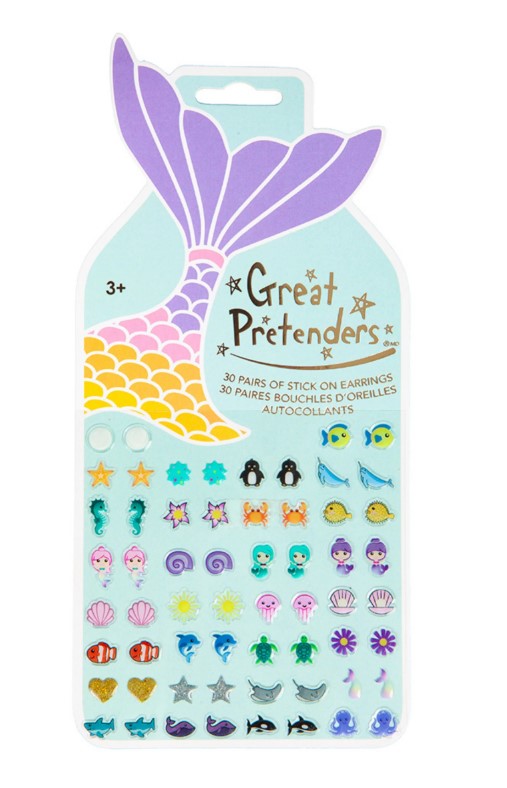 Mermaid STicker Earrings 30pc