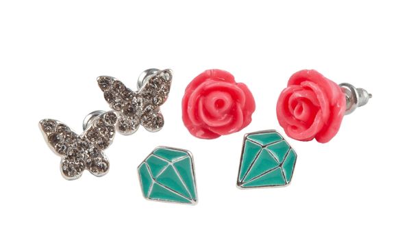 Boutique Rose Studded Earings