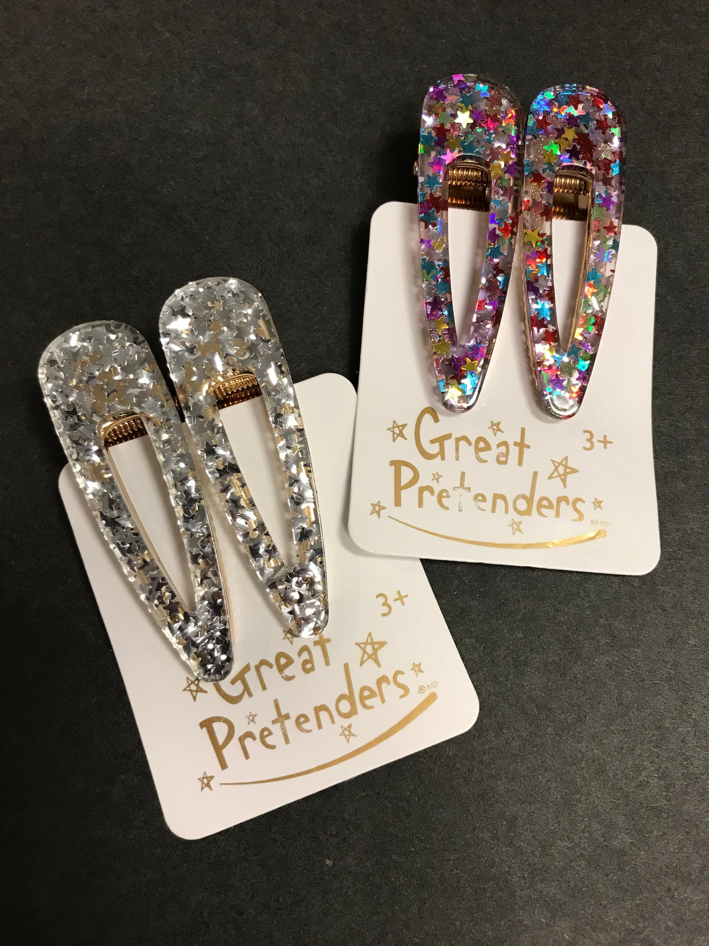 Boutique Gel Sparkle Hairclips