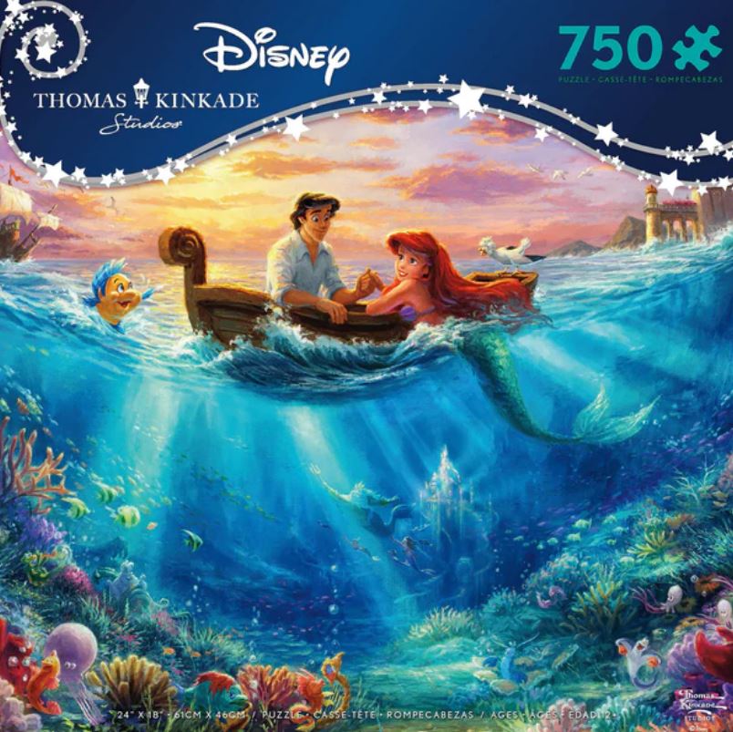 Thomas Kinkade Little Mermaid 750pc