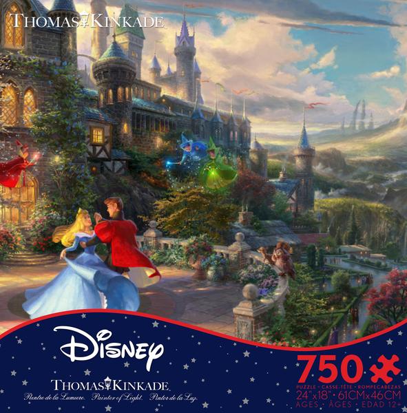 Thomas Kinkade Sleeping Beauty 750pc