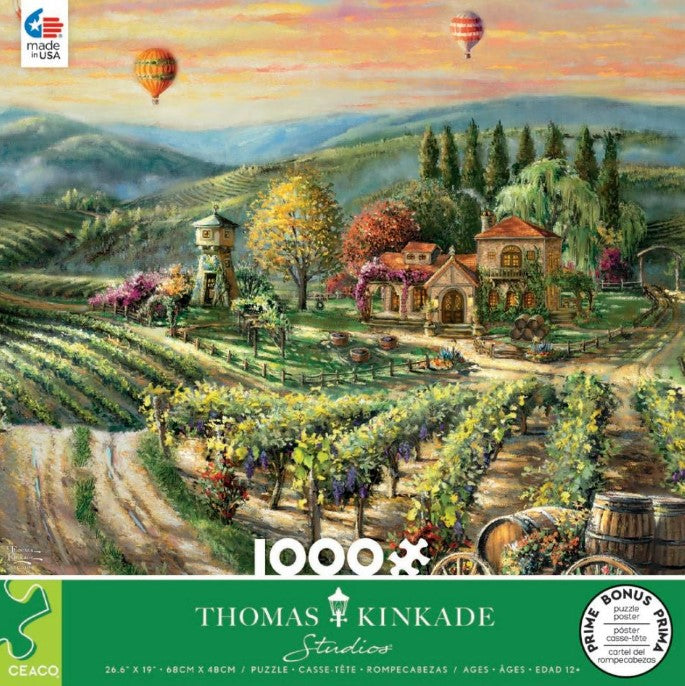 Peaceful Valley Vineyard 1000pc