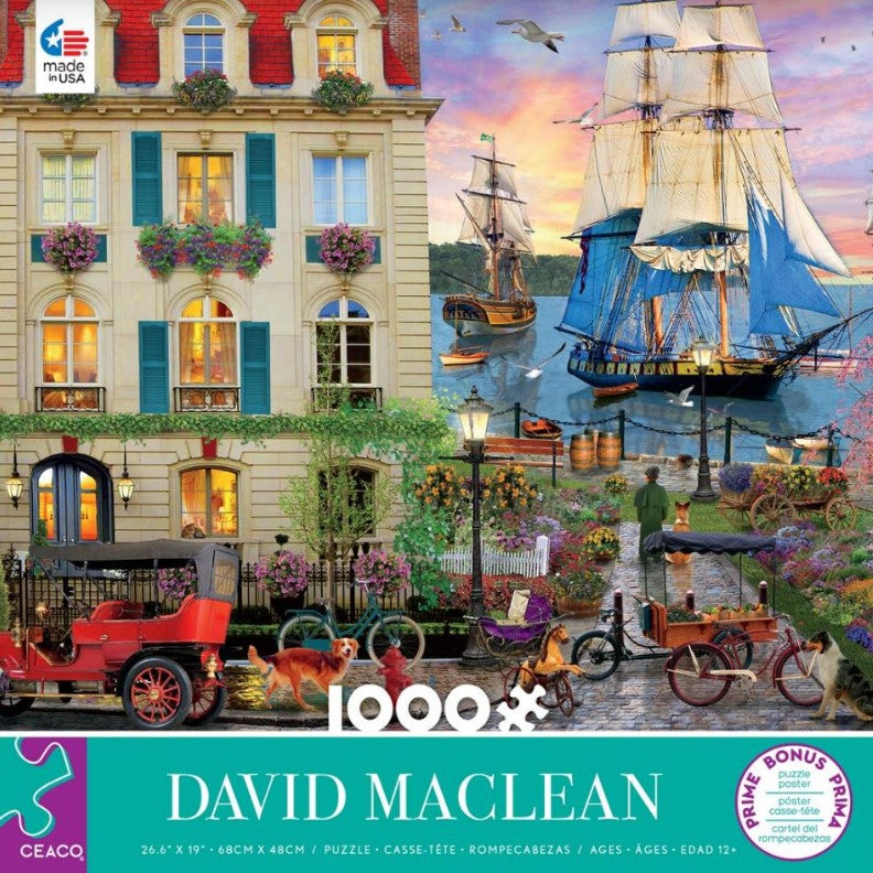 Three Tall Ships 1000pc