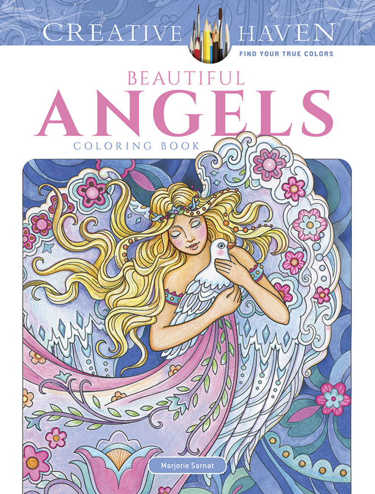 Beautiful Angels Coloring Book
