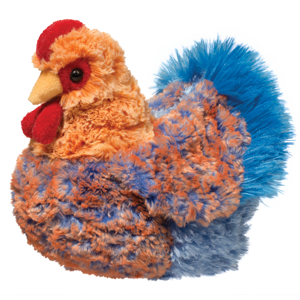 Henrietta Blue/Orange Hen