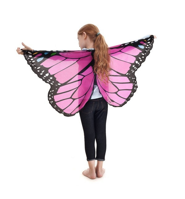 PINK MONARCH BUTTERFLY WINGS