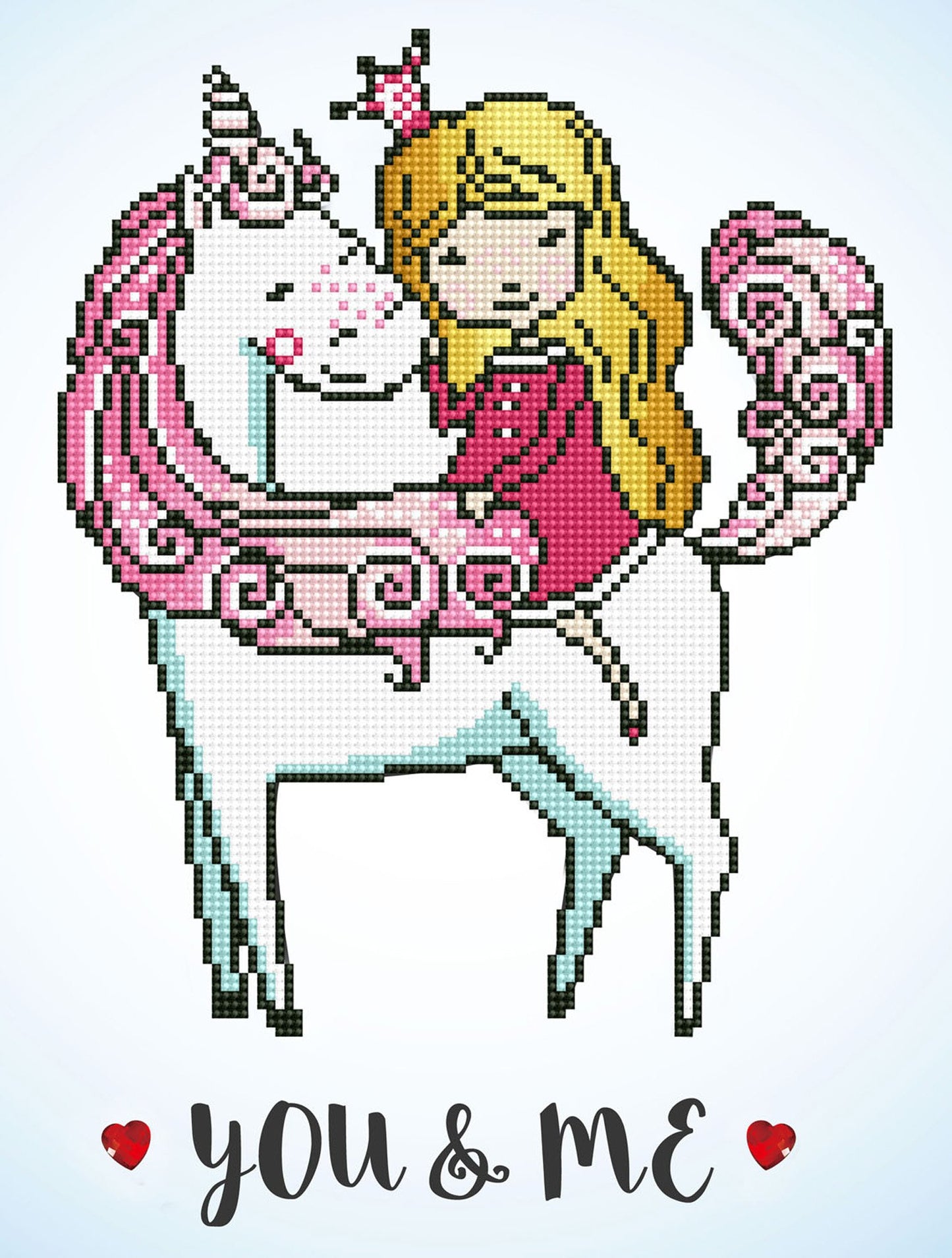 Diamond Dotz You & Me 11.8X15.8"
