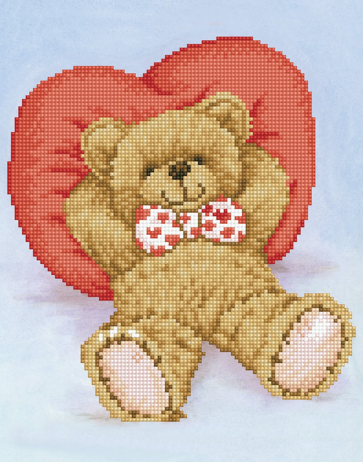 Diamond Dotz Relax-A-Bear 10.6X13.8"