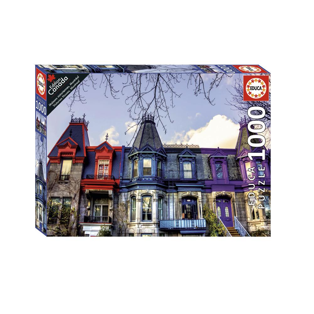 Victorian Houses, Montreal 1000pc