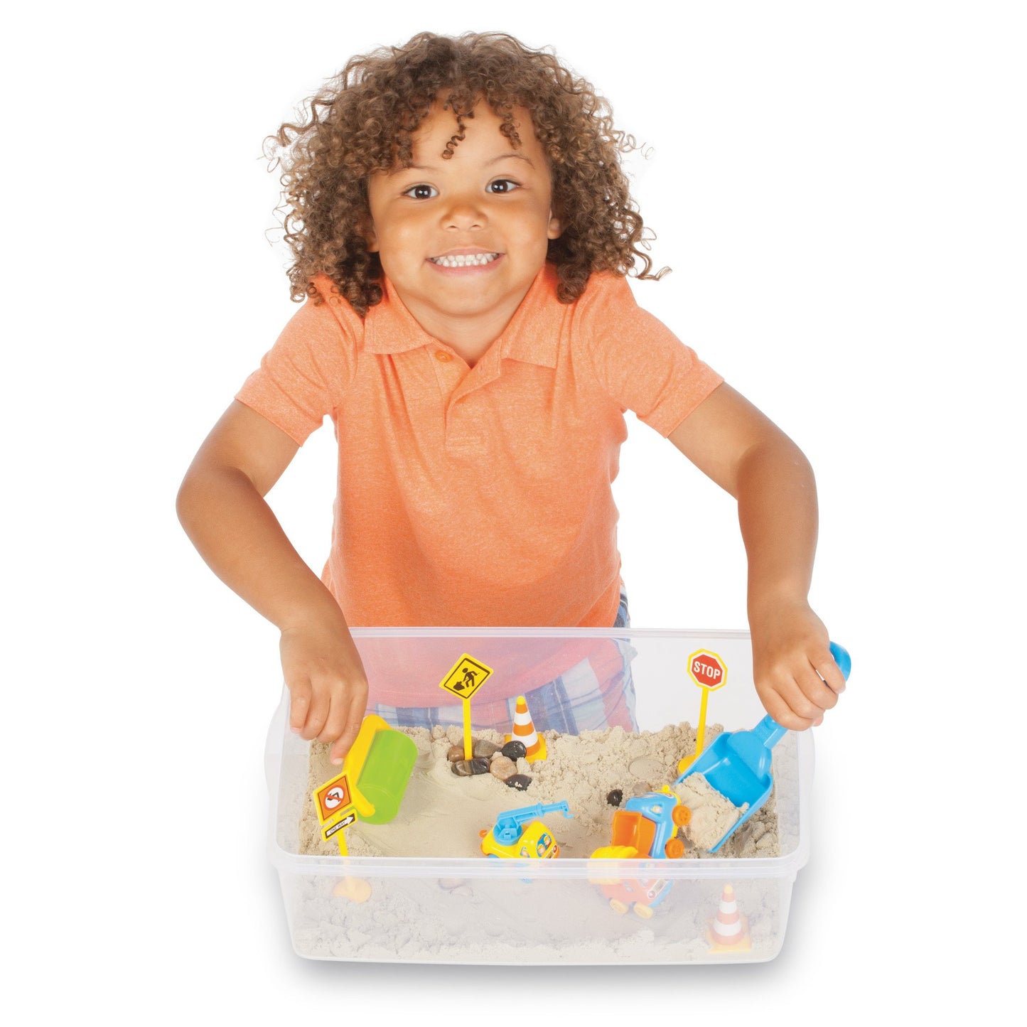 Sensory Bin Construction Zone
