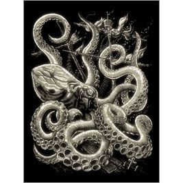 GLOW IN THE DARK OCTOPUS