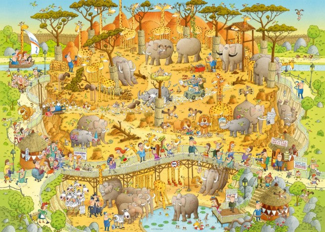 African Habitat 1000pc