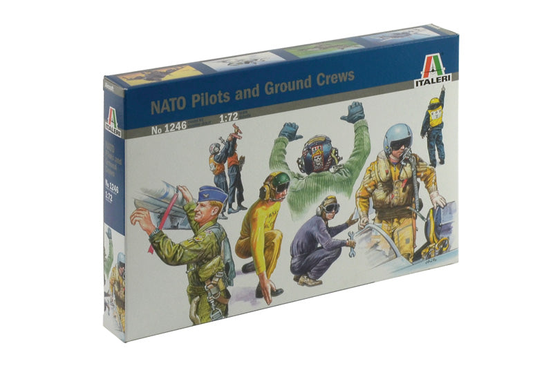 Nato Pilots & Ground Crew 1/72