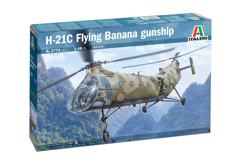 H-21C Flying Banana Gunship 1/48