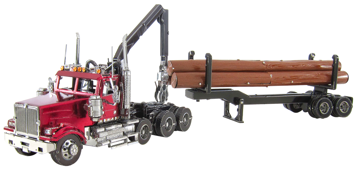 Metal Earth ICONX W. Star 4900SB Log Tru