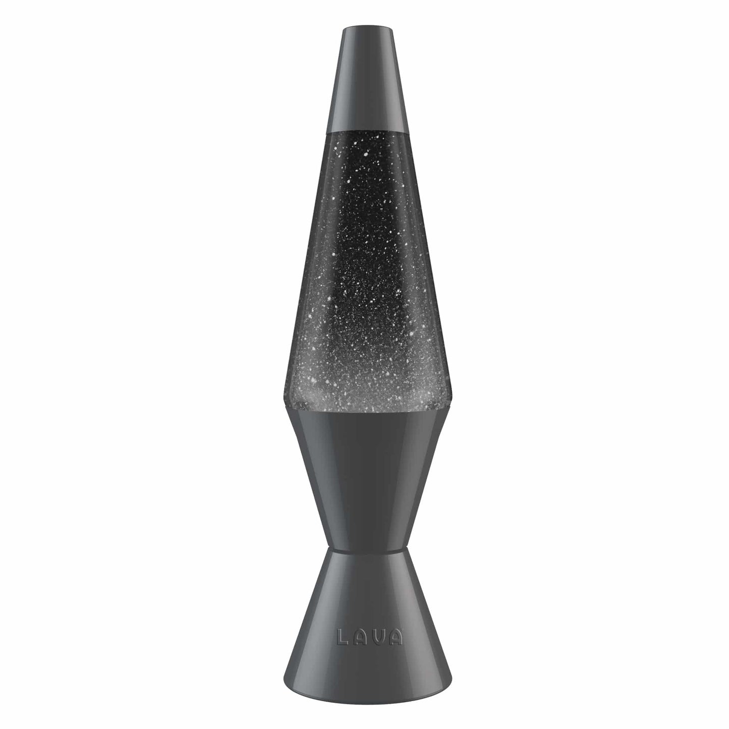 10" Lava Lamp Silver Slate
