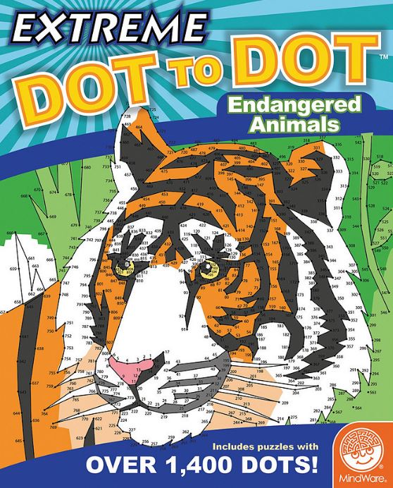 Extreme Dot to Dot Endangered Animals