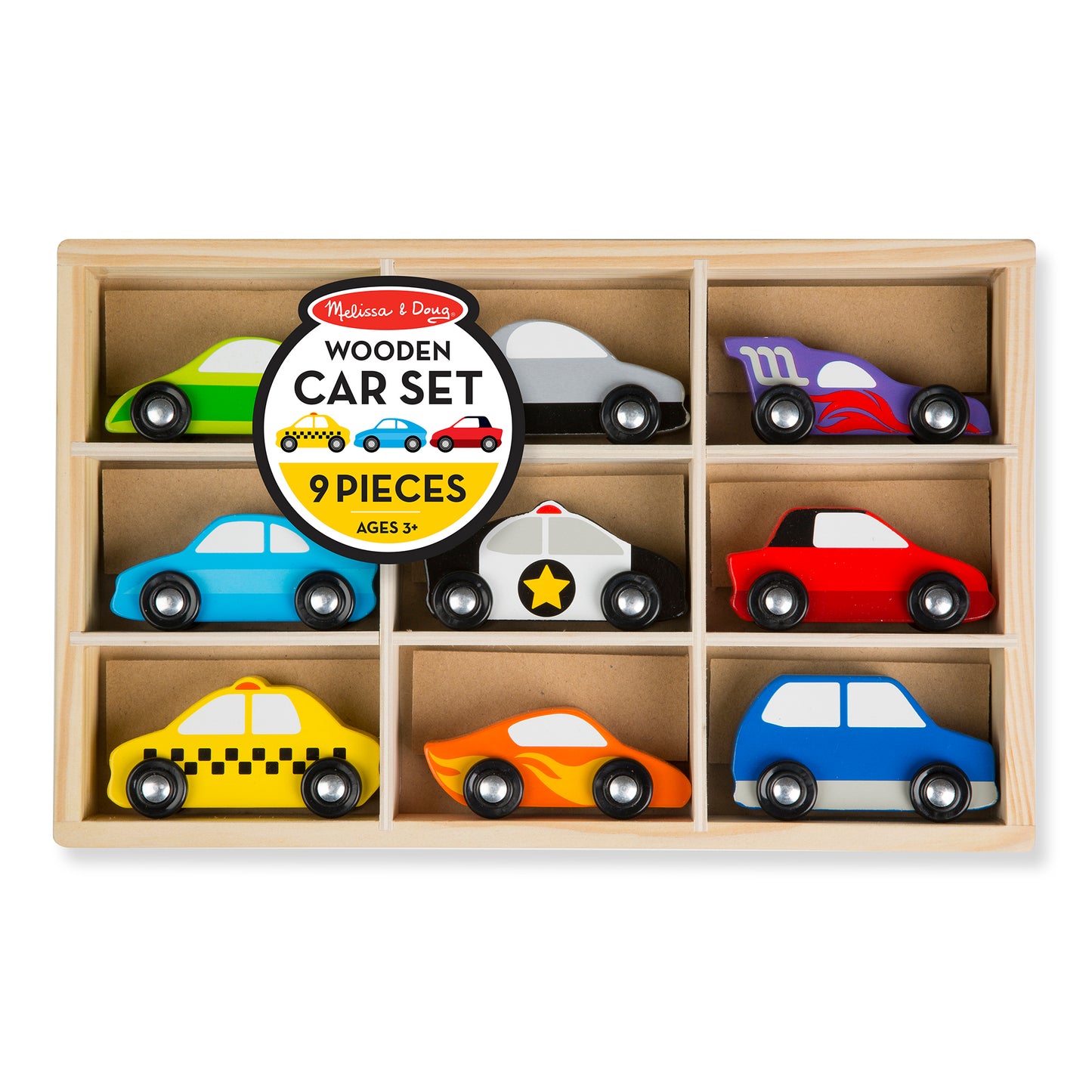 Wooden Car Set