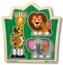 JUNGLE FRIENDS JUMBO KNOB PUZZLE