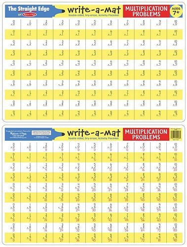 WRITE A MAT MULTIPLICATION PROBLEMS