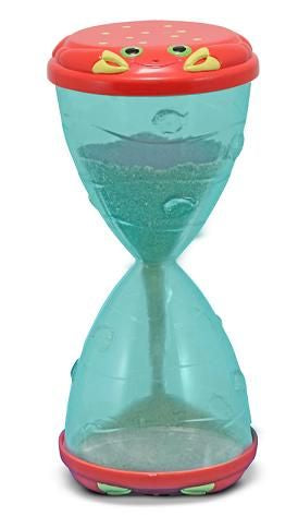 CLICKER CRAB HOURGLASS SIFTER & FUNNEL