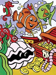 MY FIRST PAINTING UNDERWATER TREASURE