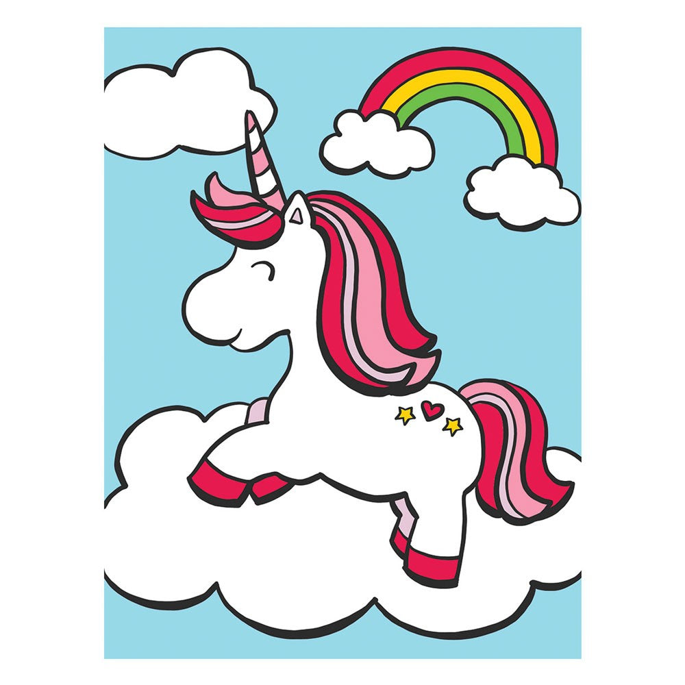 My First Paint by Number Unicorn & Rainb