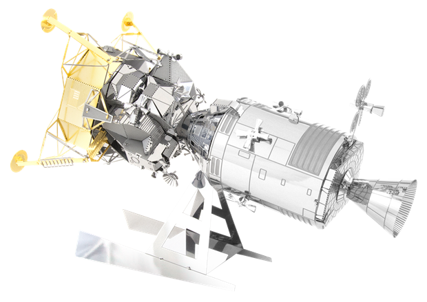 Metal Earth Apollo CSM with LM
