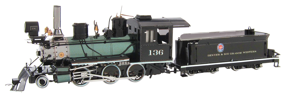 Metal Earth Wild West 2-6-0 Locomotive