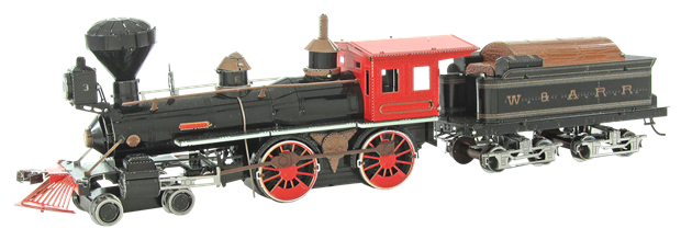 Metal Earth Wild West 4-4-0 Locomotive